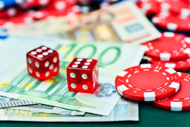 Live dealer studio with multiple camera angles showing Andar Bahar table